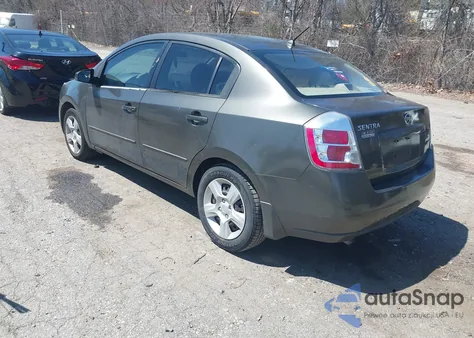 2009 Nissan Sentra 2.0S из США, поврежденный, VIN 3N1AB61E29L627040